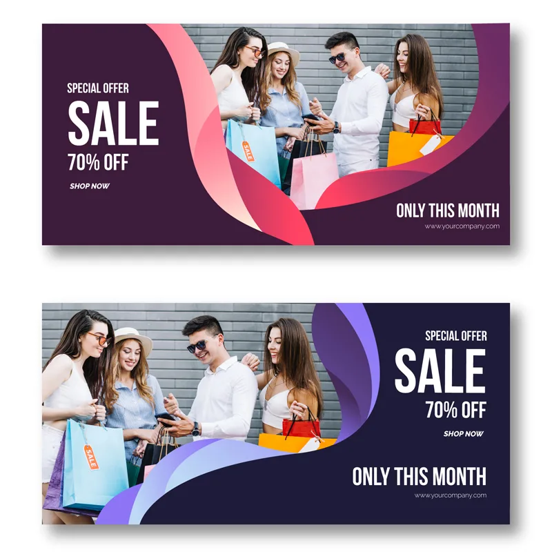 Custom banner printing services in Kochi - vinyl banners, flex printing, outdoor signage