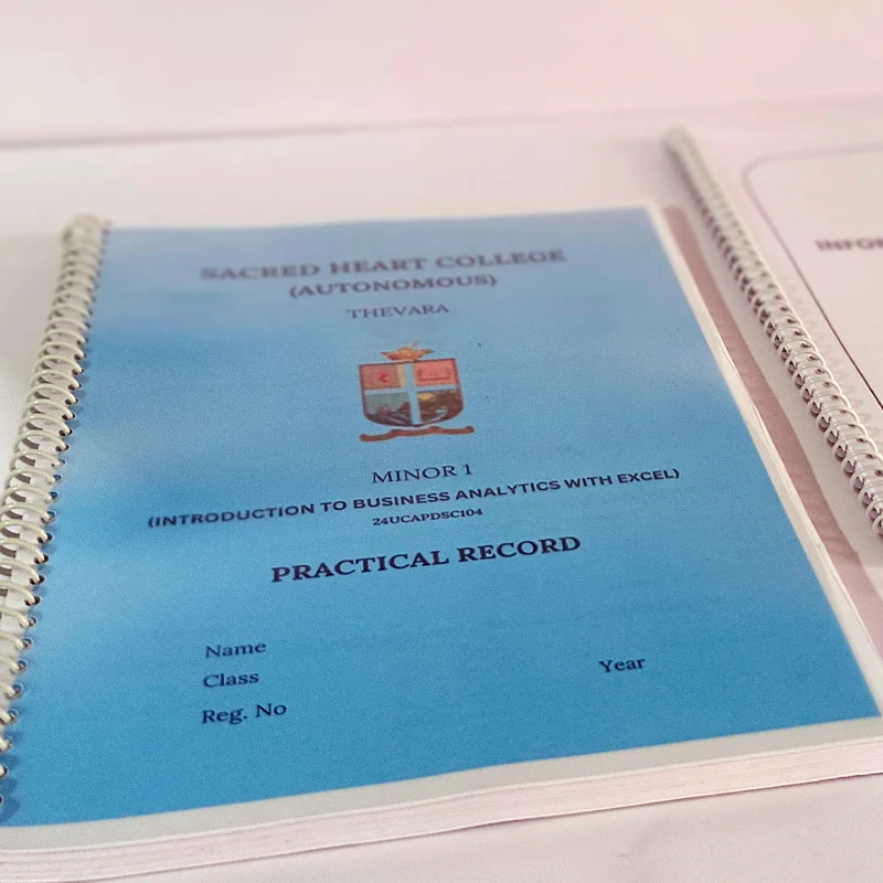 Students Project Binding